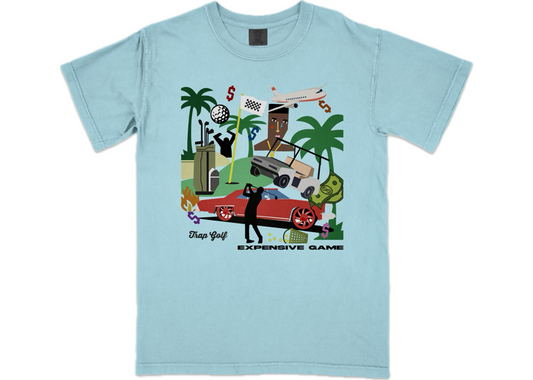 Trap Golf Expensive Game Tee - Teal