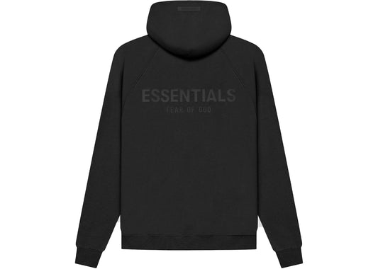 Fear of God Essentials Pull-Over Hoodie (SS21) Black/Stretch Limo