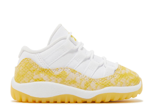 Air Jordan 11 Retro Low TD Yellow Snakeskin