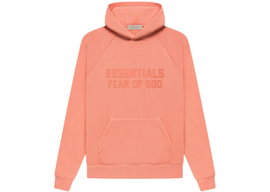 Fear of God Essentials Hoodie Coral