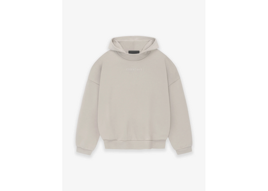 Fear of God Essentials Hoodie Silver Cloud