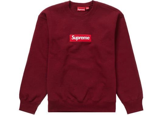 Supreme Box Logo Crewneck (FW22) Cardinal